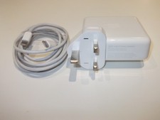 Genuine Apple 96W USB-C Macbook Pro & Air Power Adapter Charger A2166 UK