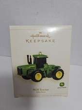 New Hallmark Keepsake 2006 JOHN DEERE 9620 TRACTOR Christmas Ornament Farmer