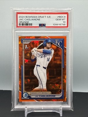 2024 Bowman Chrome Draft Sapphire Edition - Jac Caglianone #BDC-8 