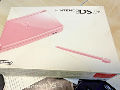 OVP (Leerkarton) Nintendo DS lite - Nur Verpackung, Gebr. + Anleitungen