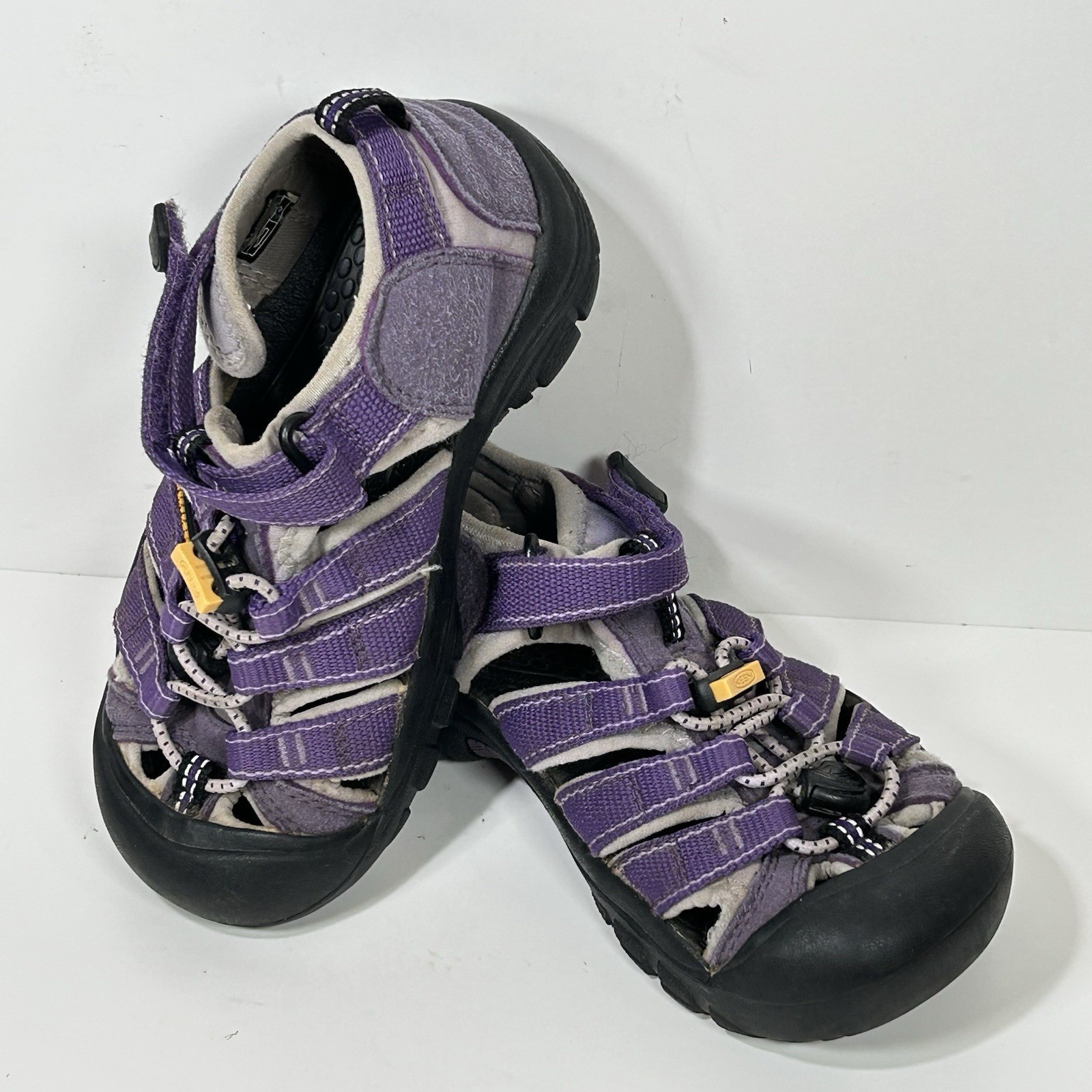 Scarpe Keen Newport bambina giovane 12 sandali impermeabili tela viola outdoor
