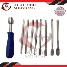 Spine Disc Distractor With Coupling Handle 7 to 14mm Surgery Surgical Instrument