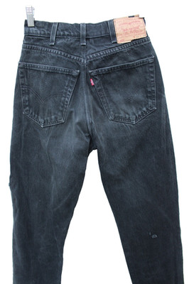 LEVI'S 505 Jeans Hose Black Used  Unisex Gr.26/32 W26 L32
