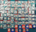 1968-2012 BU Roosevelt Dimes!  P&D Set Run! 86 Coins In Mint Cello!!    J15