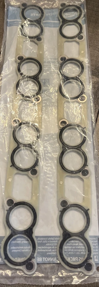 Juego de 2 juntas de admisión Ford Econoline Super Duty 6,0 L OEM nuevo 3C3Z-9439-AA Foto 3 de 3