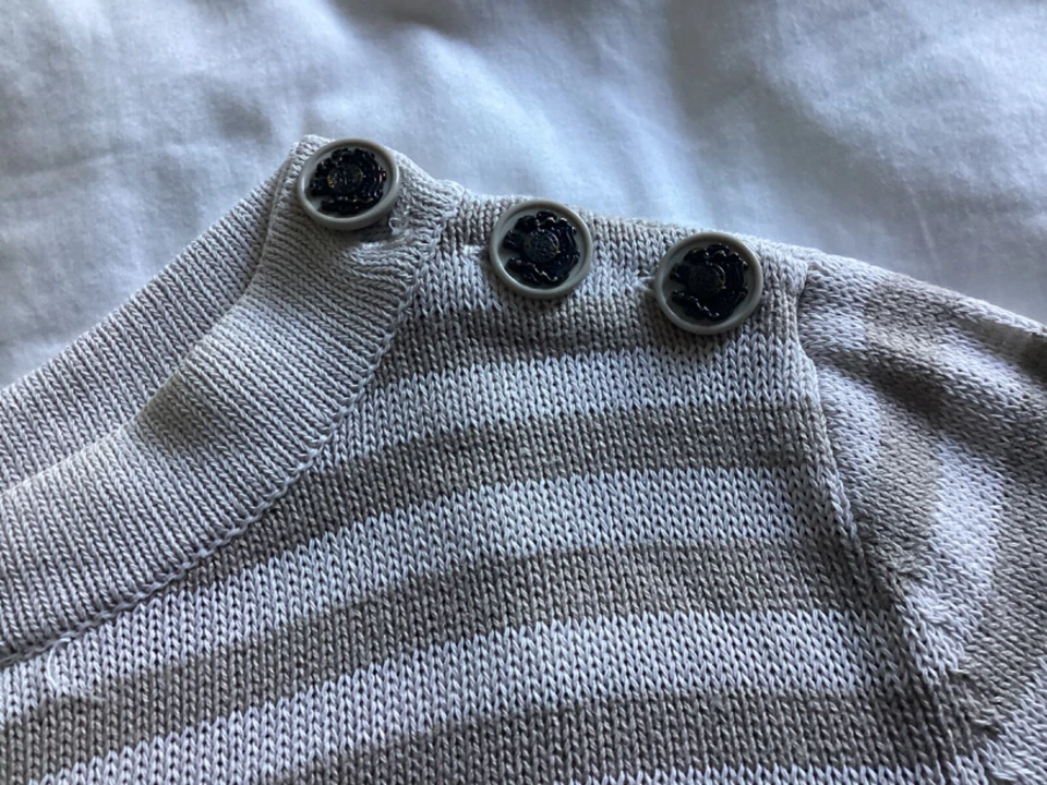 Carlisle per se xs cotton knit  sweater - Image 2 of 4