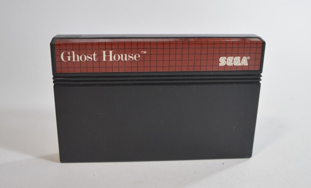 Ghost House Master system  Ms Game  PAL authentic original rétrogaming SEGA