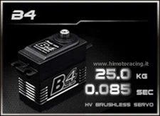 B4 Servo Digital Brushless Power HD B4 With Gears IN Titanium