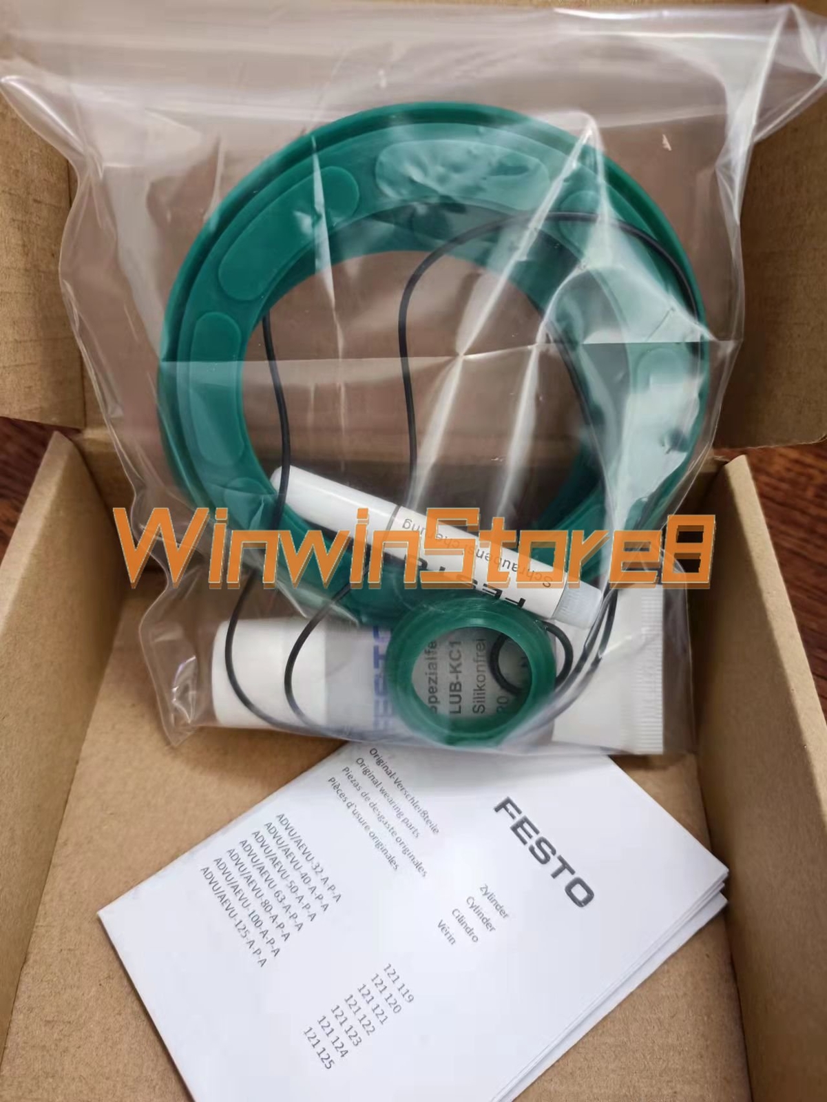 FESTO Cylinder Repair Kit DSBC/G-125-PPVA-N3 8004985 New Off the Shelf ...