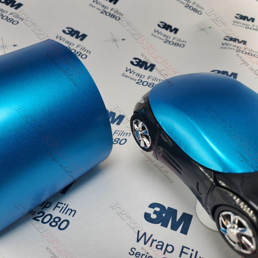 3M 2080 Scotchprint Satin Ocean Shimmer Vinyl Car Wrap Film | S327
