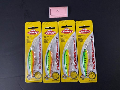 Berkley Flicker Minnow Prime Time Fishing Lure - 1/4 Oz, Great For Bass & Panfish