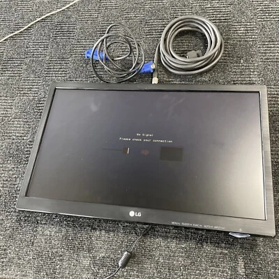 LG 19M38D-B Computer Monitor. *USED*. No Stand . See Photos - Image 1 of 4