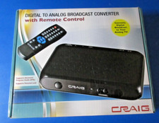 Craig Digital To Analog Broadcast Converter With Remote Control