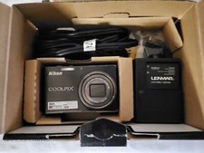 Nikon COOLPIX S710 14.5MP Digital Camera W/2 Batteries Charger Cords  Manuals