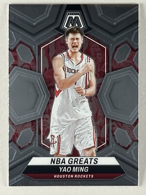 Yao Ming 2023-24 Panini Mosaic - NBA Greats #294 Houston Rockets