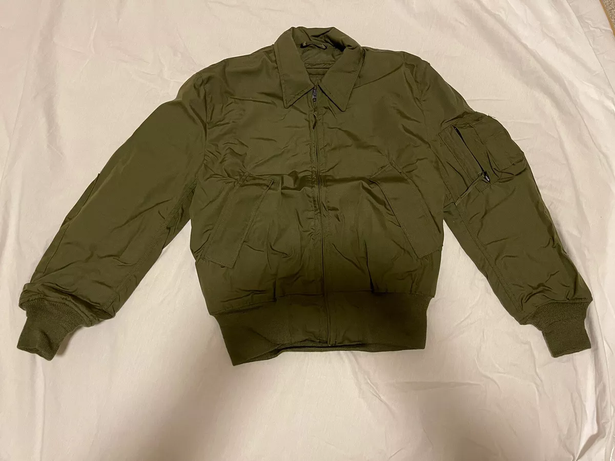 GENUINE US GI CVC TANKER JACKET COLD WEATHER HIGH TEMP RESISTANT SMALL REG.NEW