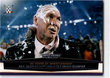 2014 Topps WWE Road to Wrestlemania #45 Mr. McMahon Gets His Head Shaved