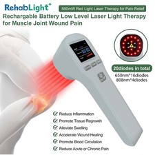 Cold Laser Therapy for Neuropathy in feet Hand Back with Rechargable Batteries