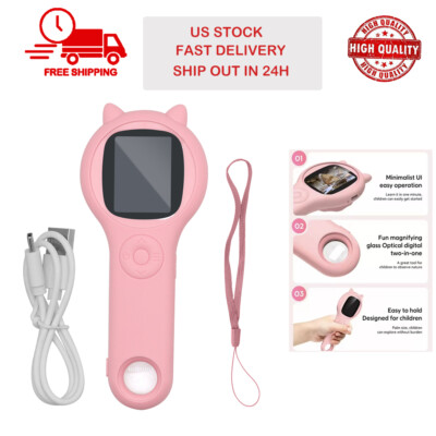 Mini Kids Optical Microscope Observe The Microscopic World Science Children Toy