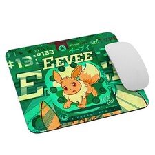 Eevee Pok mon - Mouse Pad NEW 9.5" x 7.75" Non Slip Gaming Laptop