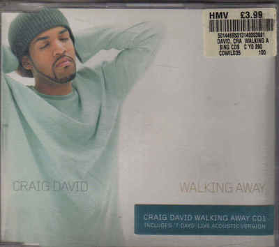 Craig David-Walking Away cd maxi single