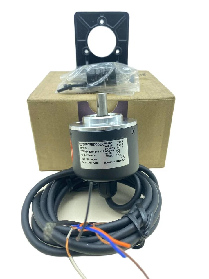 AUTONICS E50S8-500-3-T-24 ROTARY ENCODER, INCREMENTAL, Ø50MM, 8MM SHAFT - Image 2 of 4