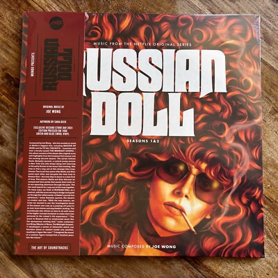 Russian Doll Seasons 1 & 2 Soundtrack NEU GREEN & BLUE SWIRL VINYL LP / 140G