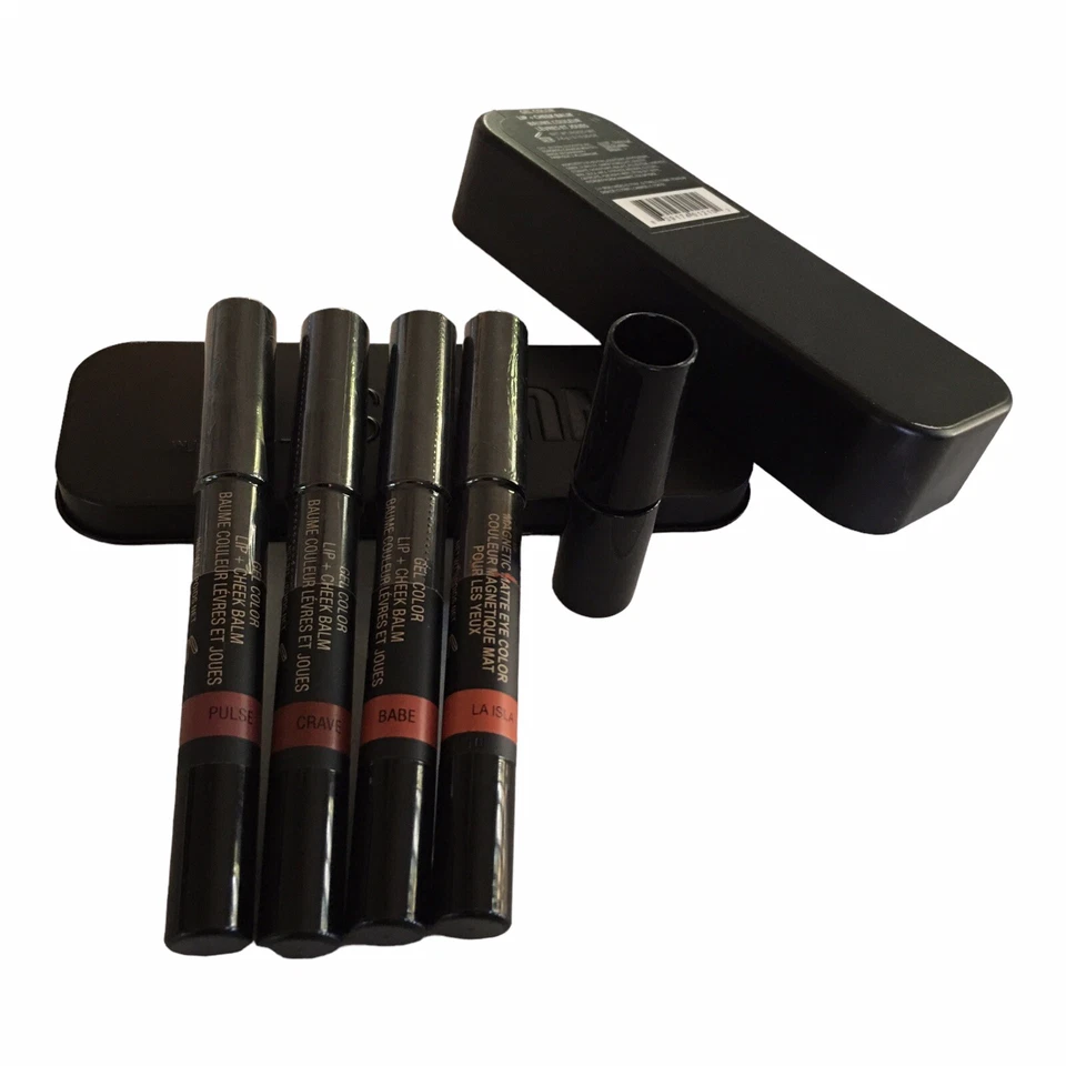 nude stix set! NEW! lip and cheek balm, lip color 4 pcs with sharpener full size - Image 2 of 4