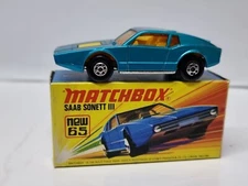 MATCHBOX LESNEY SUPERFAST No 65 Saab Sonett 1111 IN  Vgc