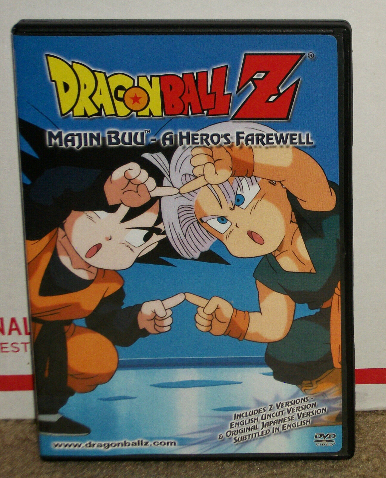 Dvd dragon ball z saga majin buu