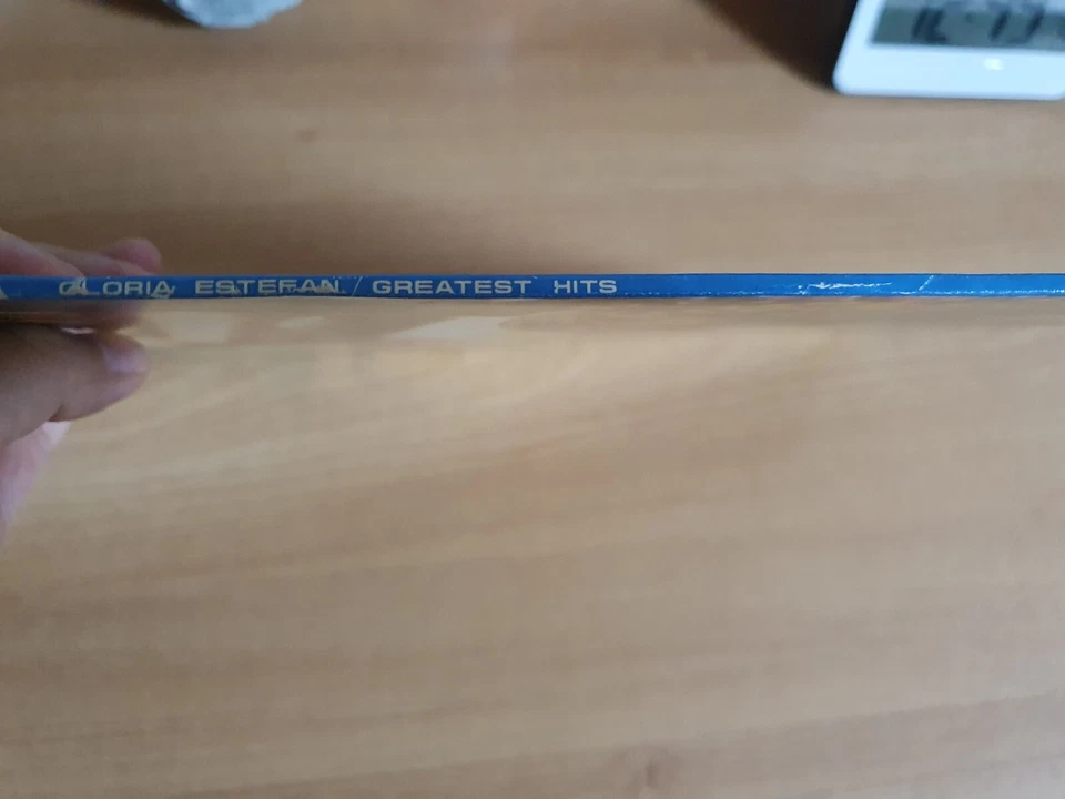 GLORIA ESTEFAN 14 TRACKS GREATEST HITS Korea Vinyl LP 1992 INSERT - Image 4 of 4