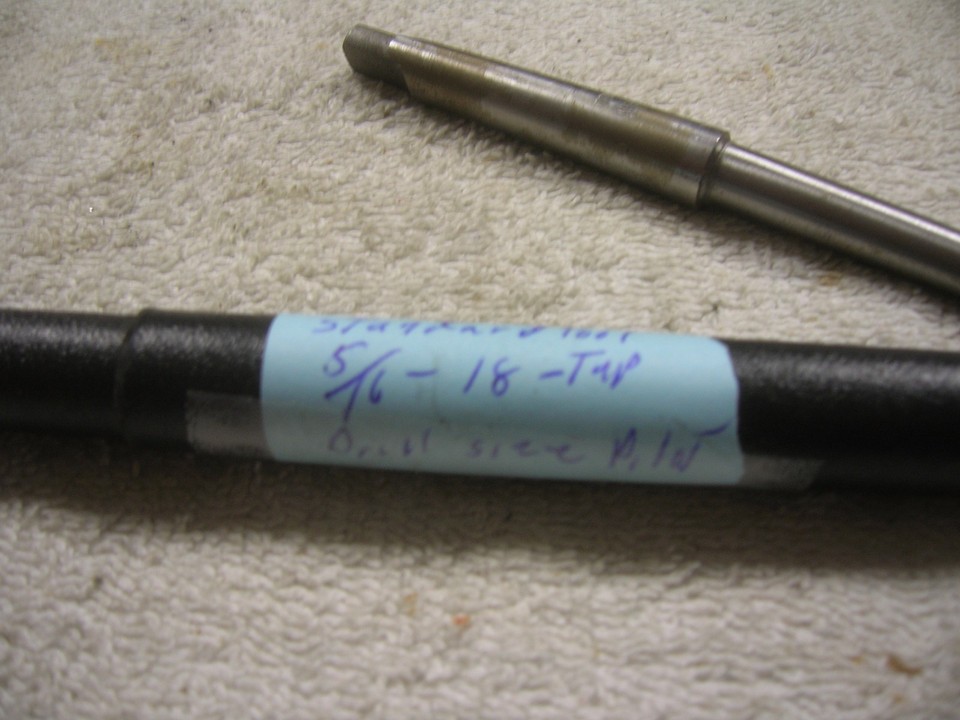 5/16-18 Taper Shank Counterbore with tap drill size pilot (.257) NOS | eBay