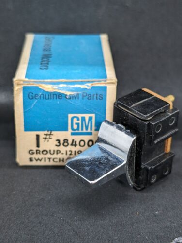 NOS 1968 IMPALA CAMARO MALIBU SS 1964-66 CHEVELLE CONVERTIBLE TOP SWITCH - Picture 2 of 11