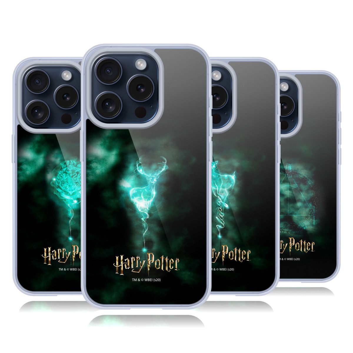 OFFICIAL HARRY POTTER DEATHLY HALLOWS XXXV SOFT GEL CASE FOR APPLE