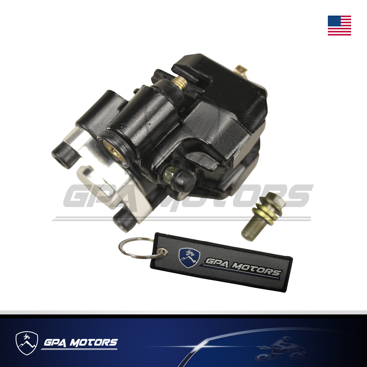 Front &amp; Rear Brake Calipers Set For Yamaha Raptor 660R YFM660R