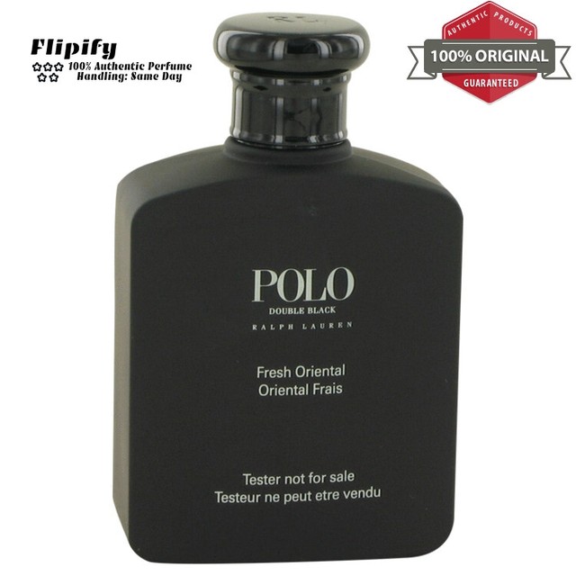 Polo Double Black Cologne 2.5 4.2 oz 1.36 oz EDT Spray for MEN by Ralph