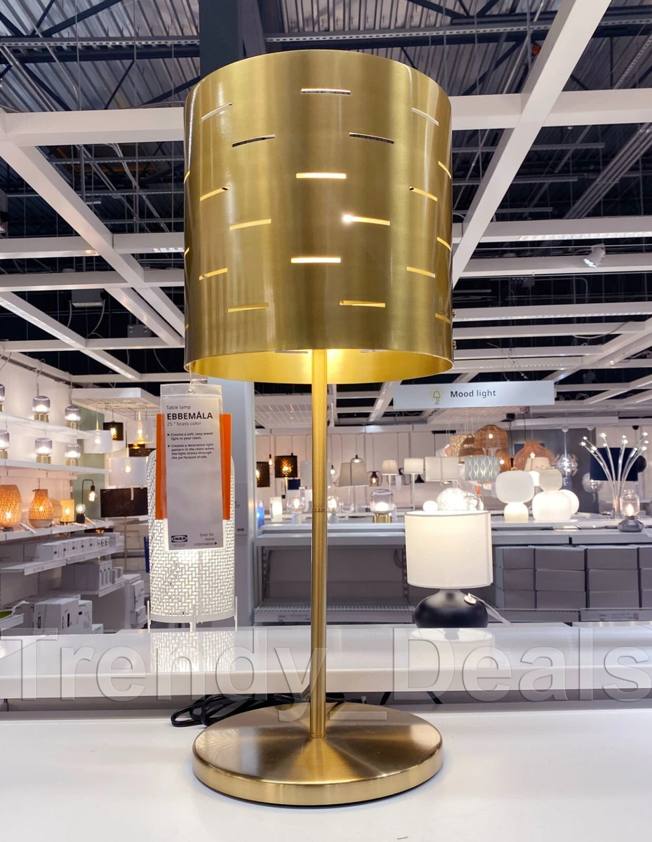 Ikea sale lamp brass
