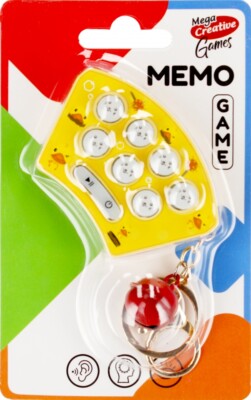 5904335856835 Gra elektroniczna Memory mix brelok MEGA CREATIVE 503599 MEGA CREA