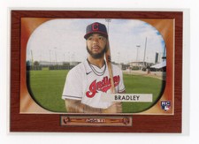 Bobby Bradley RC 2020 Topps Archives 1955 Bowman #B55-16 Cleveland Indians