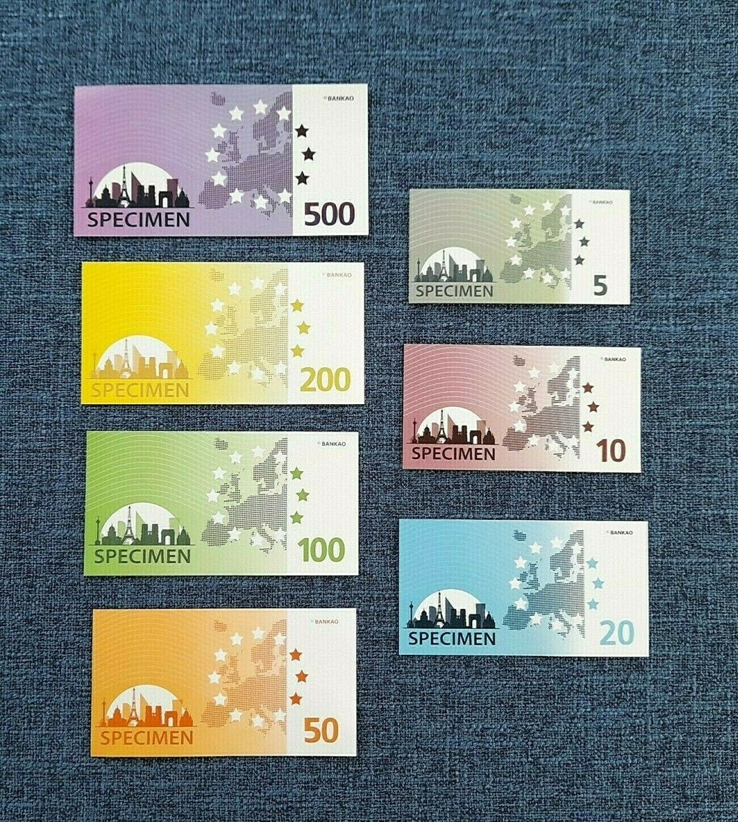 Argent Factice Enfant Faux Billets Euros Jouets - 120 Billets Éducatifs - Apprentissage Argent Pour Enfants - Jeu Rôle Jeu De Rôle Enfant