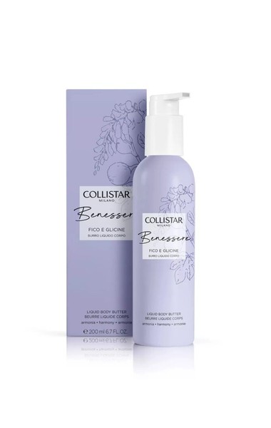 Collistar Benessere Armonia Fico E Glicine Burro Liquido Corpo 200Ml-image