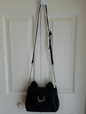 Un-branded Black Cosplay costume Sailor Moon Crossbody Purse