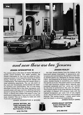 1973 Jensen-healey Jensen Interceptor Iii Original Ad