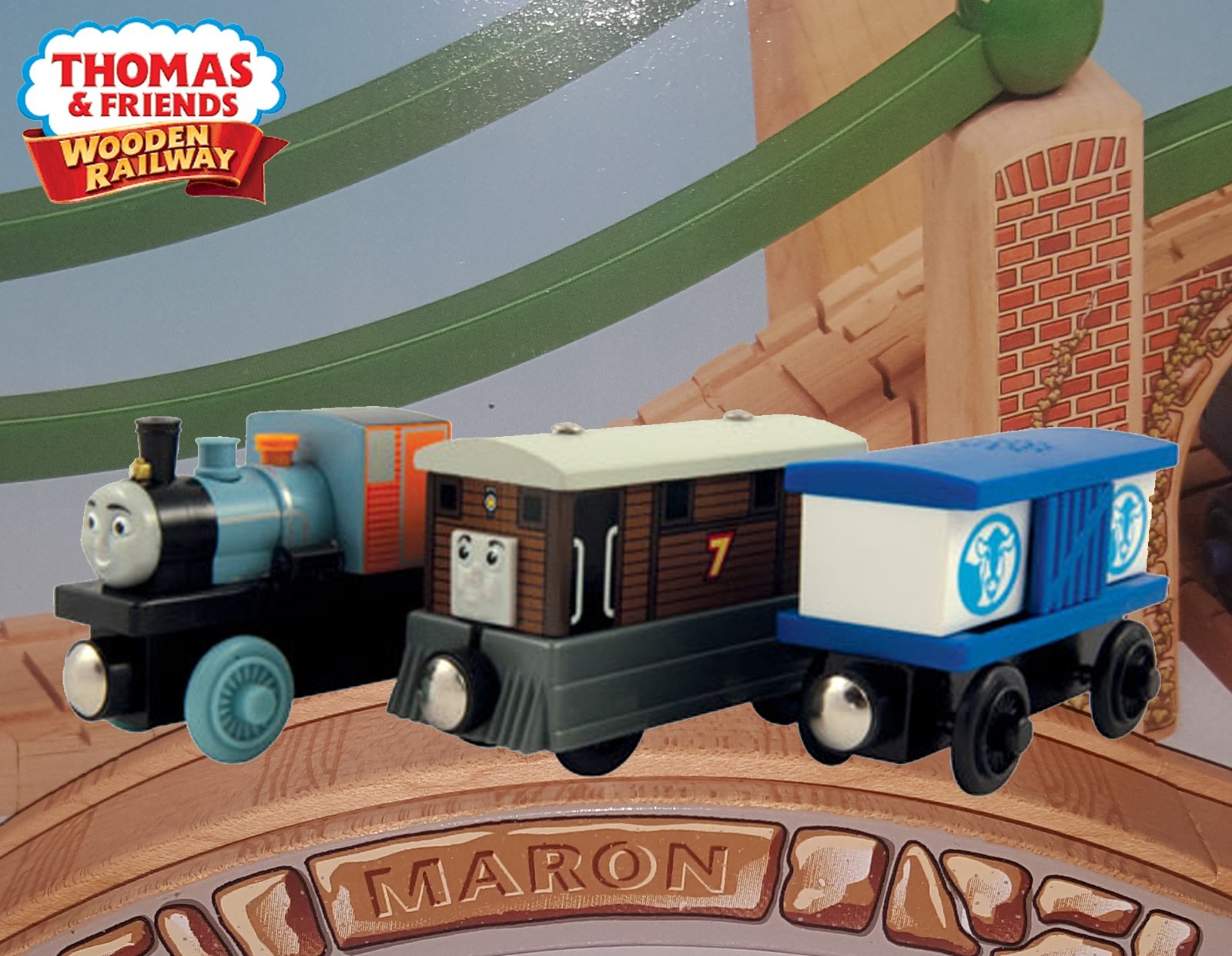 Toby Bash On The Farm Thomas Friends By Rc 2 Tomy For Sale Online Ebay