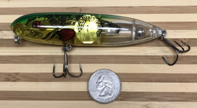 Light N Strike Strobes Cobra Walk N Dog Red Light Blink Topwater Lure RARE