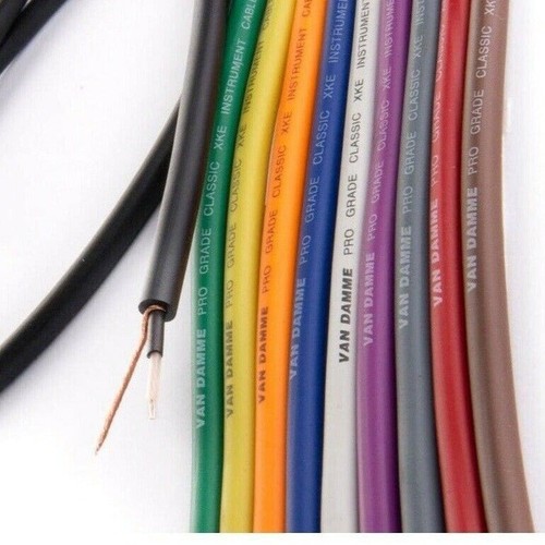Van Damme Pro Grade Classic XKE Instrumentenkabel, Preis pro Meter, 9 Farben - Bild 1 von 39