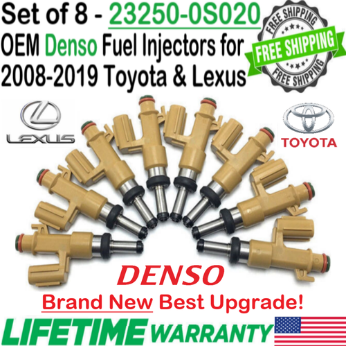DNJ Oversize Piston Rings For Lexus/Toyota V8 Engines - .020” Oversize - Fits 4.6L & 5.7L