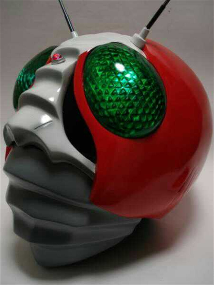 Kamen Rider V3 Cosplay Helmet Wearable LED Model Masked