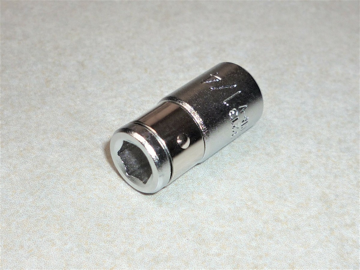 BLACKROBOT Schlag-Bithalter Set – 6 Stück, Cr-Mo Stahl, Für 1/2", 3/8", 1/4" Antriebe