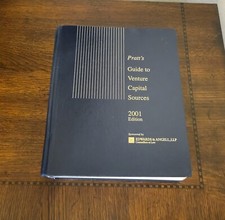 Pratt's Guide to Venture Capital Sources 2001